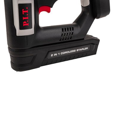 Степлер аккумуляторный, 20В, ск-ть раб. 20шт/мин, магаз. 100шт, скоб. 5,7мм, гвозди 2мм. без ЗУ и АКБ