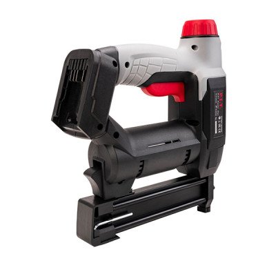 Степлер аккумуляторный, 20В, ск-ть раб. 20шт/мин, магаз. 100шт, скоб. 5,7мм, гвозди 2мм. LED-подсветка. Без АКБ и ЗУ.