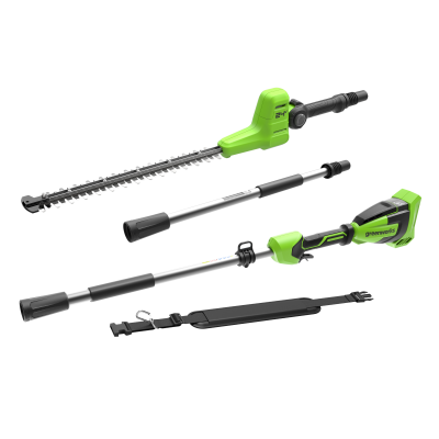 Кусторез аккумуляторный Greenworks 40V G40PH511 (без АКБ и ЗУ) 51см штанговый