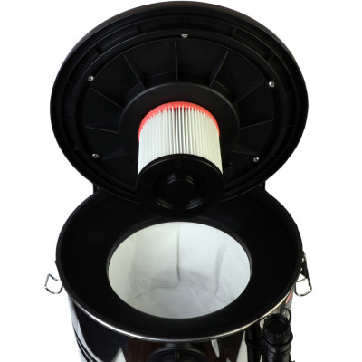 Пылесос вакуумный универсальный, 220 В.,50 Гц.,1200 Вт., 170 мбар, бак 30л.