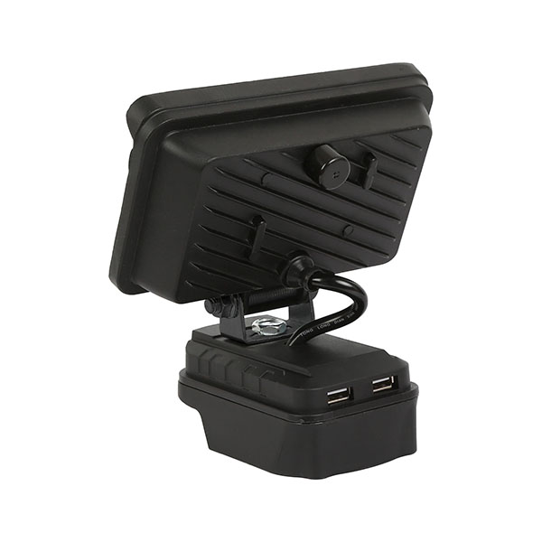 Фонарь аккум. MAXPILER MWL-02 (20В, 150х90мм, 1950Лм, совместим с акб макита, без АКБ и ЗУ)