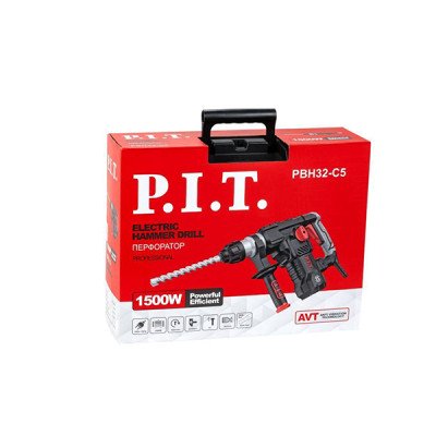 Перфоратор электрический, 220 В/50 Гц, 1500 Вт, 920 об/мин, 4250 уд/мин, 6 дж.