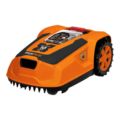 Газонокосилка-робот с Wi-Fi аккум. бесщёточная MAXPILER MLMR-1000W (20В, 22см, 25-60мм, ск.1.2км/ч)