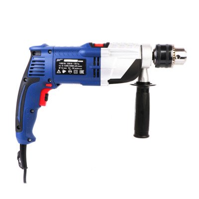 Машина ручная электрическая сверлильная ударно-вращательная, 1200 Вт., 220 В., 50 Гц., 16мм.