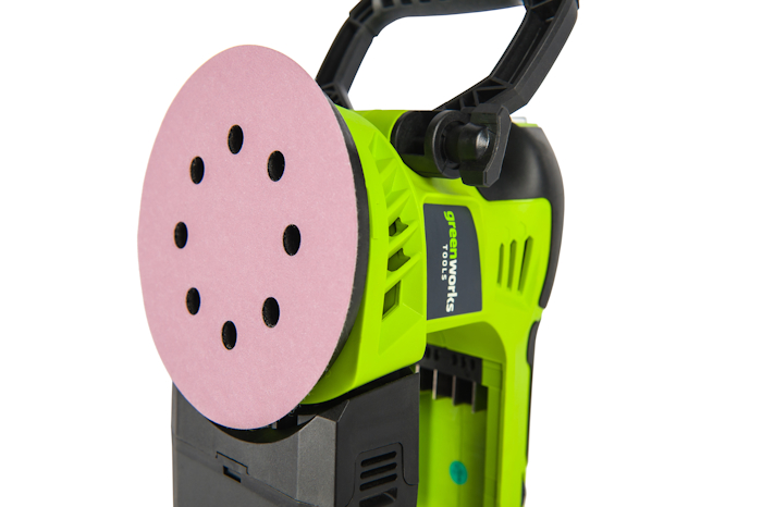 Шлифовальная машина аккумуляторная Greenworks 24V G24ROS (без АКБ и ЗУ)