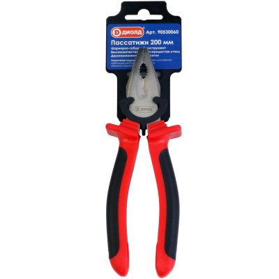 Пассатижи 200мм, ДИОЛД
