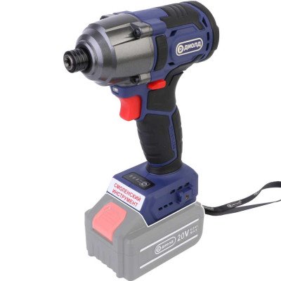 Гайковерт-шуруповерт ударный аккумуляторный, 20 В., 180 Нм, 0-1600/2000/2700 об/мин, 0-1800/2500/3300 уд/мин, без АКБ и ЗУ