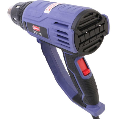 Воздухогрейка горячего воздуха, 2000 Вт, 220В/50Гц, однофазный двигатель, 2 режима 300 л/мин, 500 л/мин