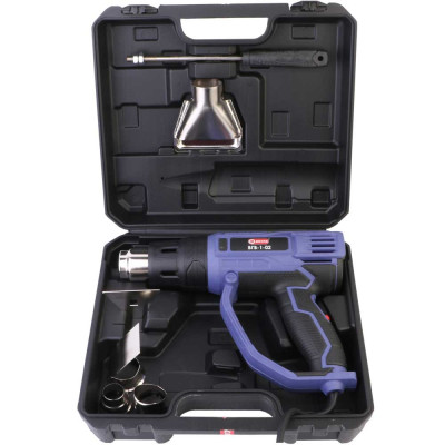 Воздухогрейка горячего воздуха, 2000 Вт, 220В/50Гц, однофазный двигатель, 2 режима 300 л/мин, 500 л/мин