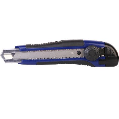 Нож строительный 18-02 с выдвижным лезвием, 18мм, ДИОЛД