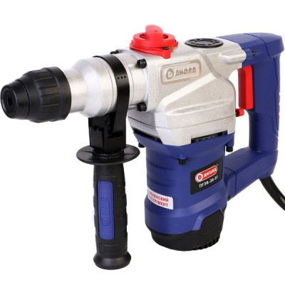 Перфоратор ручной электрический, 220В/50 Гц, 1400 Вт, 900 об/мин, 4300 уд/мин, 5,6 Дж, SDS-plus