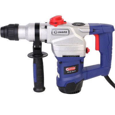 Перфоратор ручной электрический, 220В/50 Гц, 1400 Вт, 900 об/мин, 4300 уд/мин, 5,6 Дж, SDS-plus