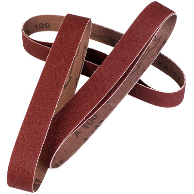 Шлифовальная лента 30*533 мм Р100(5шт.)