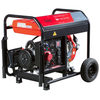 Генератор дизельный FUBAG DS 7000 DA ES с электростартером и коннектором автоматики