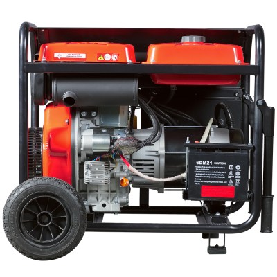 Генератор дизельный FUBAG DS 7000 DA ES с электростартером и коннектором автоматики