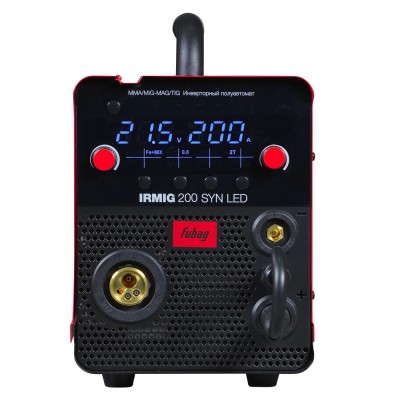 Сварочный полуавтомат FUBAG IRMIG 200 SYN LED с горелкой