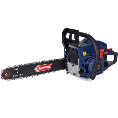 Пила цепная бензиновая, 10000 об/мин, 1,8 кВт/2,45 л.с., 45 см.куб.