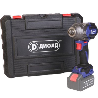 Гайковерт-шуруповерт ударный аккумуляторный, 20 В, 0-2100 уд/мин, 0-2400 об/мин, 400/750/1000 Нм