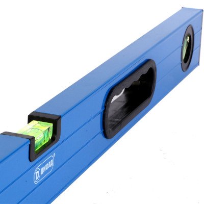 Уровень строительный 800 мм трех пузырьковый алюминиевый