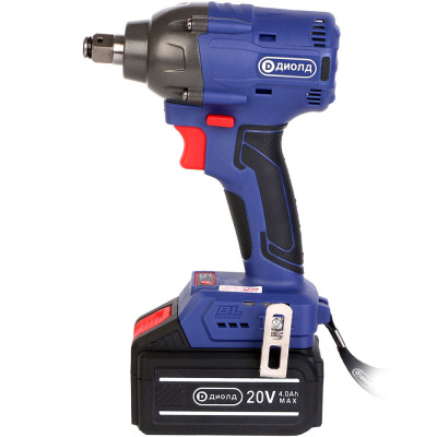 Гайковерт-шуруповерт ударный аккумуляторный,20 В, 0-2700 уд/мин, 0-3000 об/мин. 280/350/400 Нм, кейс, АКБ и ЗУ.