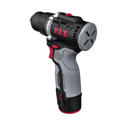 Дрель бесщеточная аккумуляторная X-DRIVER, 12 В, 35 Нм, патр 10 мм, 2ск., АКБ 1,5 Ач, ЗУ PIT