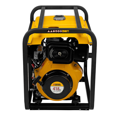 Генератор дизельный DES-55, 5,5 кВт, 230 В, 11 л, ручной стартер// Denzel