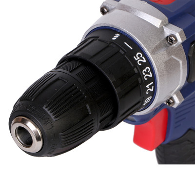 Дрель-шуруповерт ручная электрическая аккумуляторная, 16 В, 0-350/0-1200 об/мин, 38 Нм