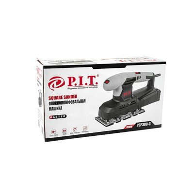 Машина плоскошлифовальная вибрационная, 300Вт., подошва 187*90мм.,220 В., 50 Гц.,6000-11000 кол./мин