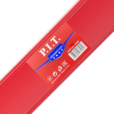Уровень пузырьковый магнитный P.I.T. ADVANCE HSPL02-1500 (1500мм, 3 капсулы, коробчатый,1мм/м)