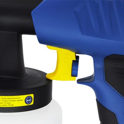 Краскораспылитель электрический KATANA EPS4000(500 Вт, 800 мл/мин, 60 DIN, бак 0.8 л)