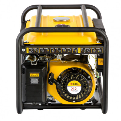 Генератор бензиновый PS-33, 3,3 кВт, 230В, 15л, ручной стартер// Denzel