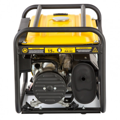 Генератор бензиновый PS-33, 3,3 кВт, 230В, 15л, ручной стартер// Denzel