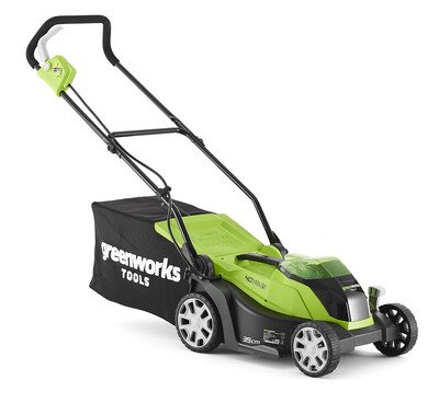 Газонокосилка аккумуляторная Greenworks 40V G40LM35 (без АКБ и ЗУ) 35см