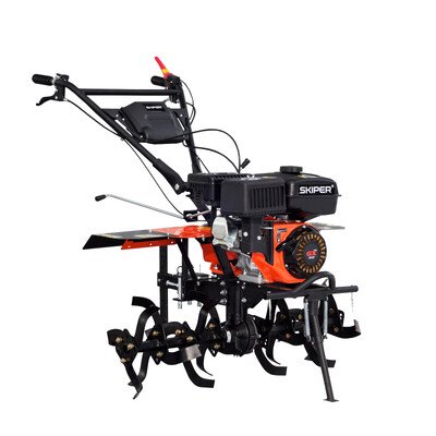 Культиватор SKIPER SP-860S (8 л.с., без ВОМ, пон.передача 3+1, большой бак и глушитель, без колёс)