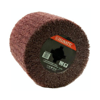 Щетка для щеточношлифовальных машин, из нетканого материала (110x100 mm) для матовой отделки и финишного шлифования