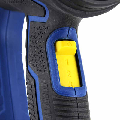 Фен строительный KATANA FS3003 (2000 Вт, 3 скор., 60/350/600 °С, ступенч. рег., 500/300/500 л/мин)