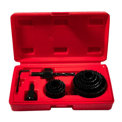 Набор кольцевых пил по дереву P.I.T. 11шт, 19-64 мм