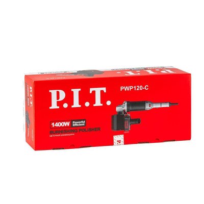 Щёточная шлифмашинка, 220В/50 Гц, 1400 Вт, 700-4200 об/мин, щётка 120х100 мм