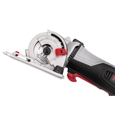 Мини-пила циркулярная, 600Вт, 5500об/мин, диск 89мм, глуб.проп. 28,5мм, 3диска, упоры