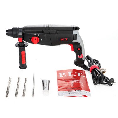 Перфоратор, 3-реж. горизонт, 1000Вт. 3,2дж.SDS+ пласт.кейс, макс диам.бура 26мм