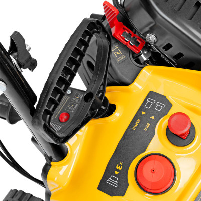 Бензиновая снегоуборочная машина SB 460, 99cc, ручной старт// Denzel