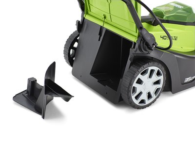 Газонокосилка аккумуляторная Greenworks 40V G40LM35 (без АКБ и ЗУ) 35см