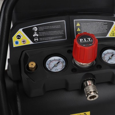 Компрессор аккумуляторный бесщёточный P.I.T. SOLO, 20В, 8 бар, 1.2м³/ч, 20л/мин, бак 4л