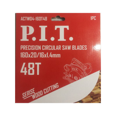 Диск пильный P.I.T. 160x20/16x1,4 мм 48T