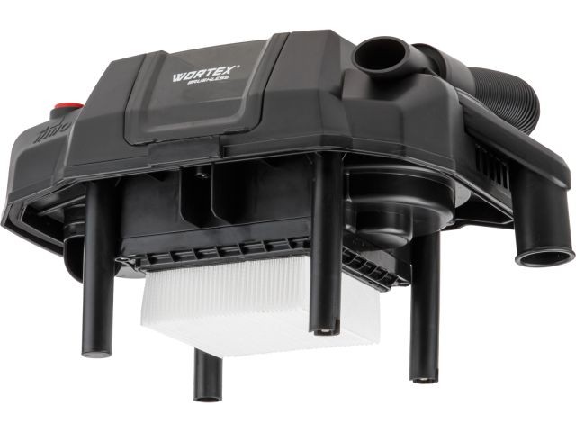 Аккум. пылесос WORTEX CVC 1815 в кор. ALL1 XLT SOLO БЕСЩЁТ., 18 В, 9-15 кПа, 10 л, строительный