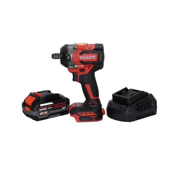 Аккумуляторный ударный гайковерт 650Нм (кейс, 1 аккум. 4,0Ач, ЗУ 4А), М-серия