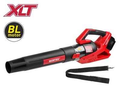 Аккум. воздуходувка WORTEX BB 2536 D ALL1 XLT SOLO БЕСЩЁТ.ДВИГ., 18В+18В, макс.объём.780 м куб/ч, ма