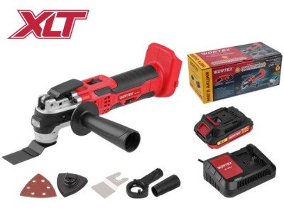 Аккум. многофункциональный инструмент (реноватор) WORTEX CSM 3020 в кор. ALL1 XLT + аксесс. SET