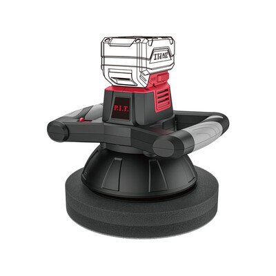 Шлифмашина полировальная аккум. P.I.T. PPO20H-250A SOLO (20В, Ø254 мм, 2500об/мин, амплитуда 5мм)