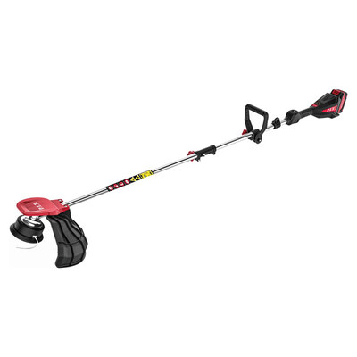 Триммер аккум. бесщёточный P.I.T. PTR20H-330B/1 (20В, 5500об., Ø255/330мм, верх.двиг., 1акб4Ач, ЗУ)